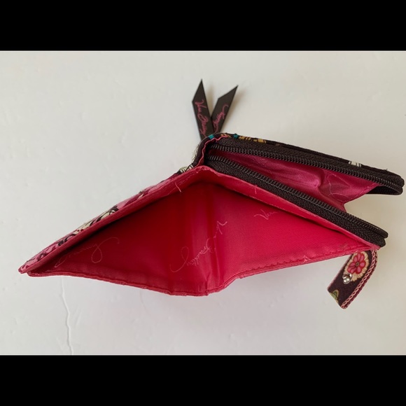 VERA BRADLEY CROSSBODY BAG & MATCHING WALLET - Picture 5 of 5